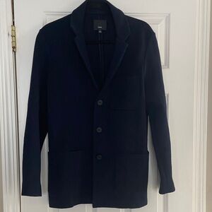 Vince Midnight Blue Knit Blazer-small